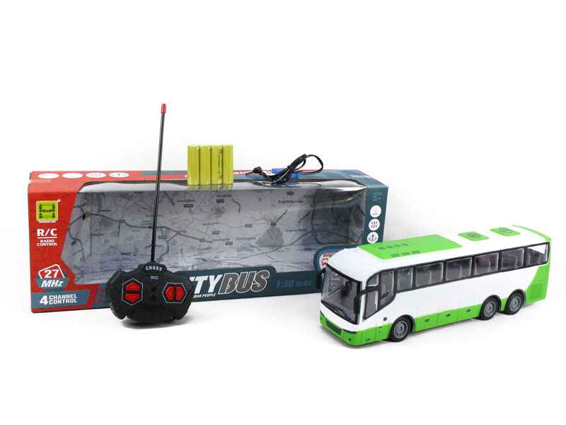 1:30 R/C Bus 4Ways W/L_Charge toys