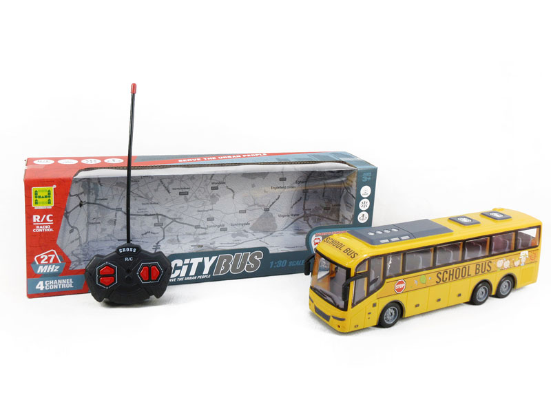 1:30 R/C School Bus W/L toys