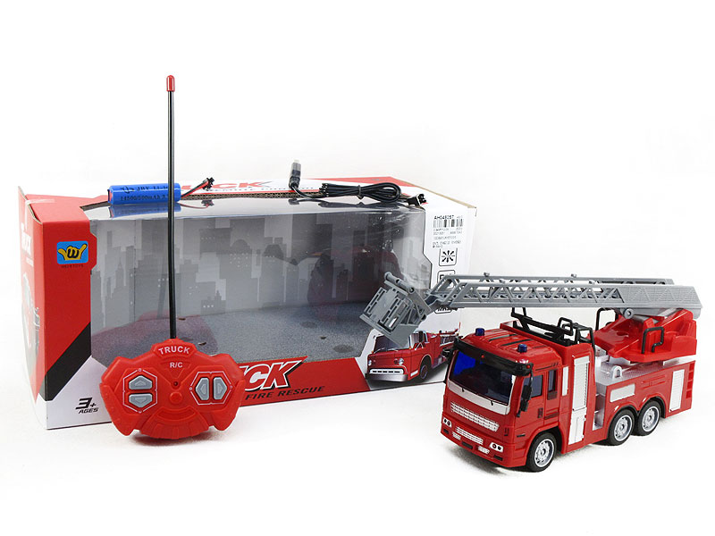 1:30 R/C Fire Engine 4Ways W/Charge toys