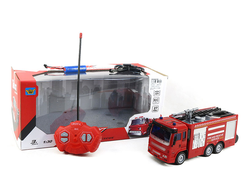 1:30 R/C Fire Engine 4Ways W/Charge toys