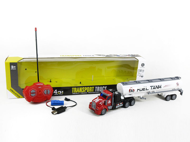 1:48 R/C Tank Truck 4Ways W/L_Charge toys