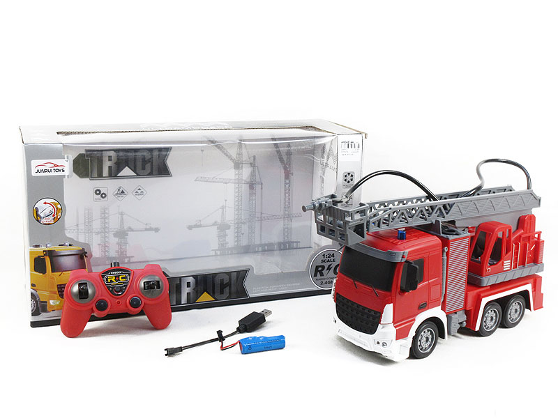R/C Fire Engine 8Ways W/Charge toys