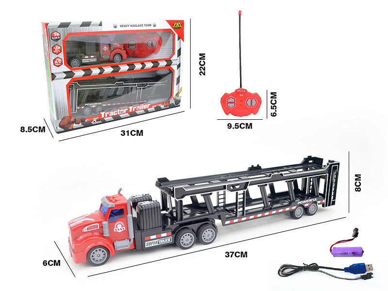 R/C Tow Truck W/L_Charge toys
