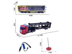 1:48 R/C Container Truck 4Way W/L_Charge toys