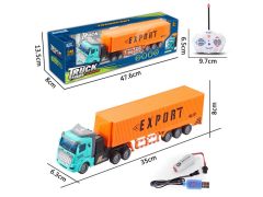 1:48 R/C Container Truck 4Ways W/L_Charge toys