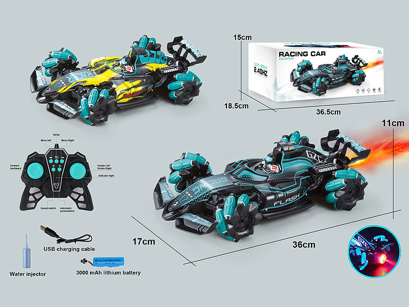 2.4G R/C Equation Car W/L_M_Charger toys