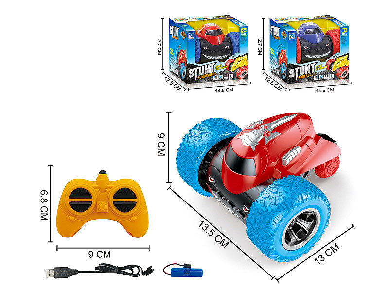 2.4G R/C Stunt Car W/L_Charge toys