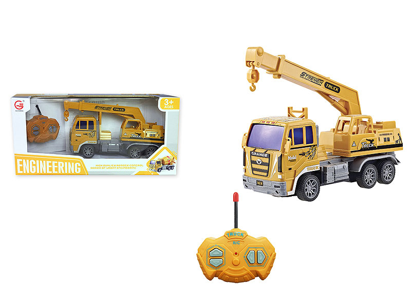 1:28 R/C Construction Truck 4Ways W/L toys