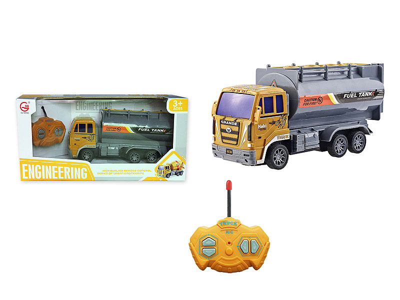 1:28 R/C Construction Truck 4Ways W/L toys
