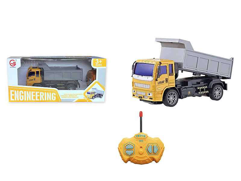 1:32 R/C Construction Truck 4Ways W/L toys