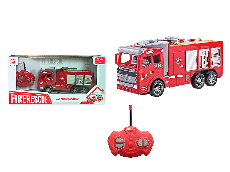 1:28 R/C Fire Engine 4Ways W/L toys