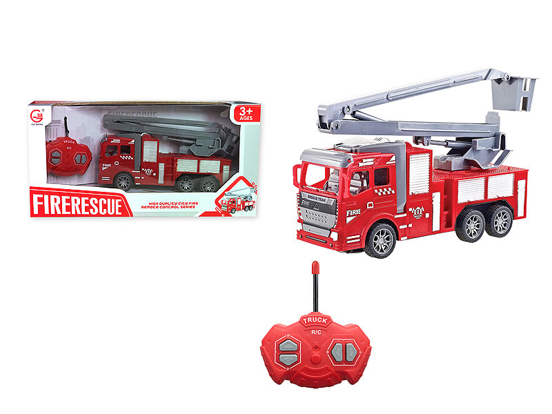 1:28 R/C Fire Engine 4Ways W/L toys