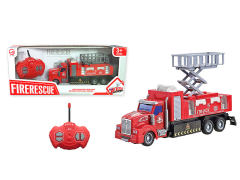 1:36 R/C Fire Engine 4Ways W/L toys