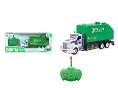 1:36 R/C Sanitation Car 4Ways W/L toys