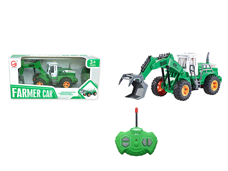 1:28 R/C Farmer Truck 4Ways W/L toys