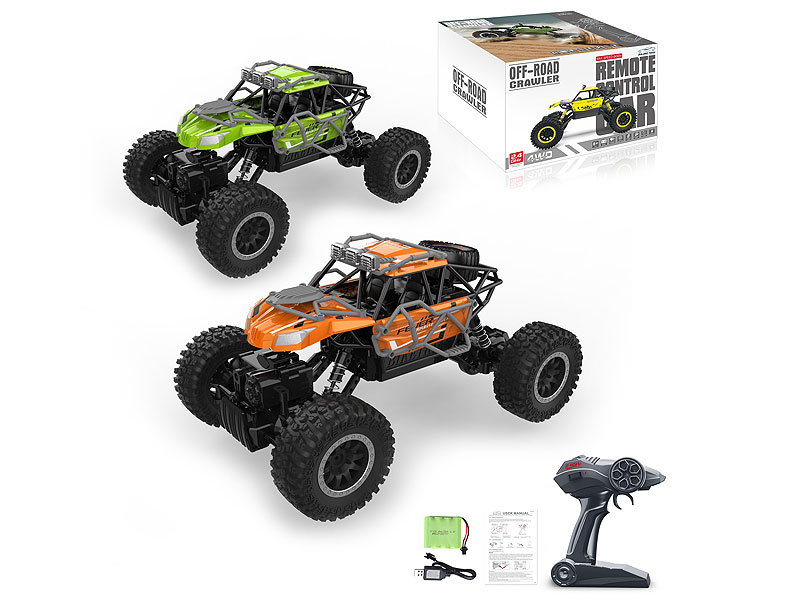 2.4G 1:18 R/C Cross-country Car 4Ways W/Charge(2C) toys