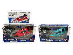 2.4G 1:16R/C Speedboat W/Charge toys