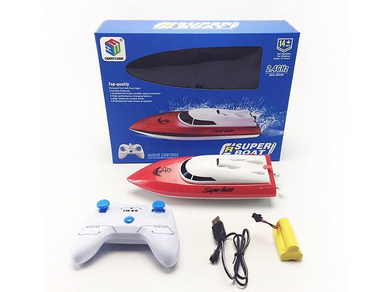 4Channels R/C Boat W/Charge(2C) toys