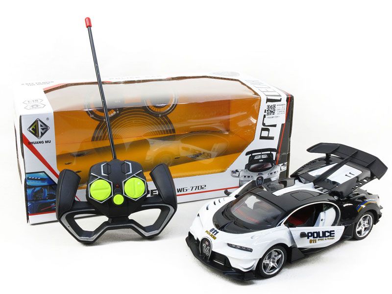 1:18 R/C Police Car 5Ways W/L toys