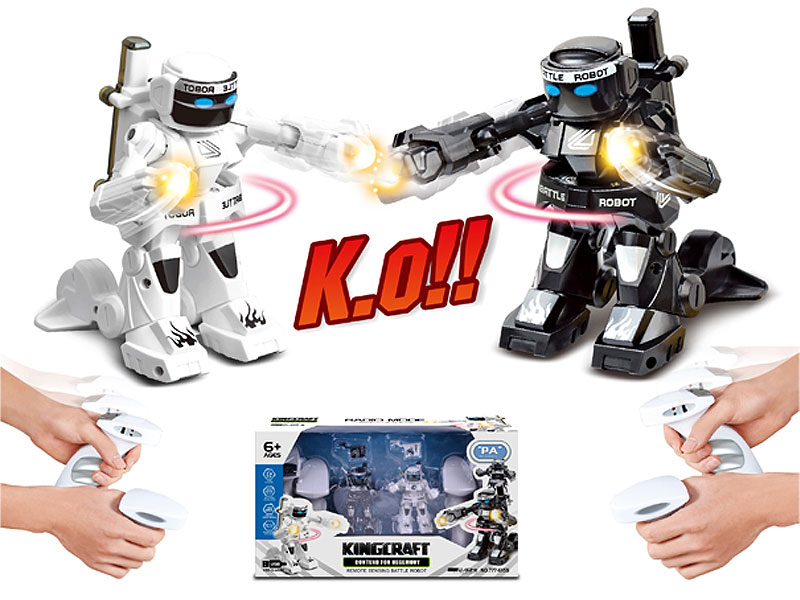 2.4G R/C Fighting Robot(2in1) toys