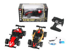 2.4G 1:12 Die Cast Spray Racing Car R/C W/Charge(2C)