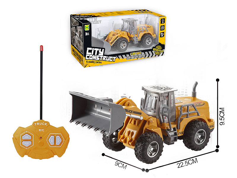 1:30 R/C Construction Truck 4Ways W/L toys