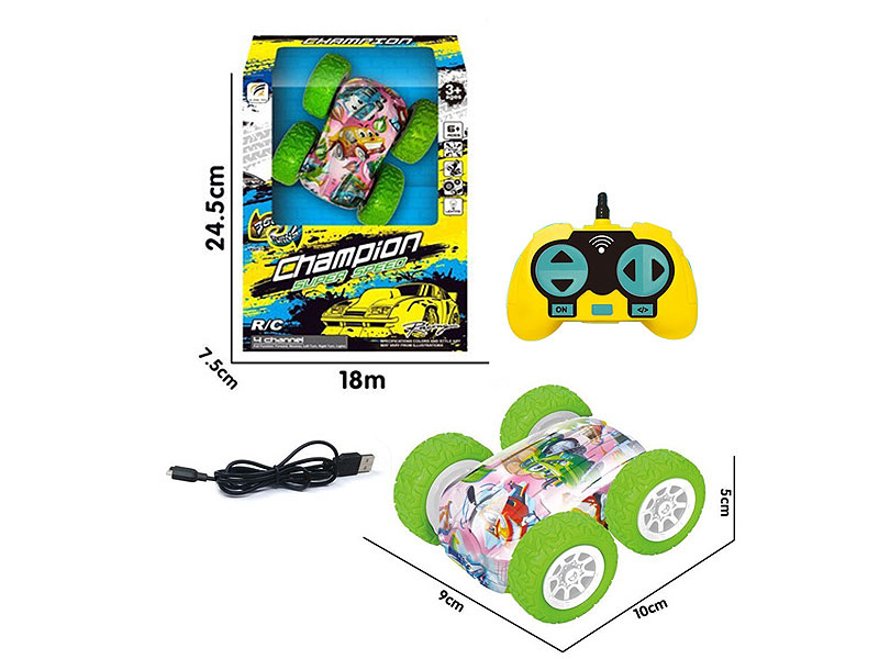 R/C Stunt Car 5Ways W/Charge toys