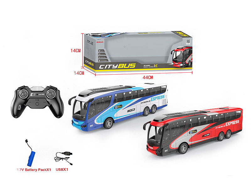 2.4G R/C Bus 4Ways W/L_Charge(2C) toys