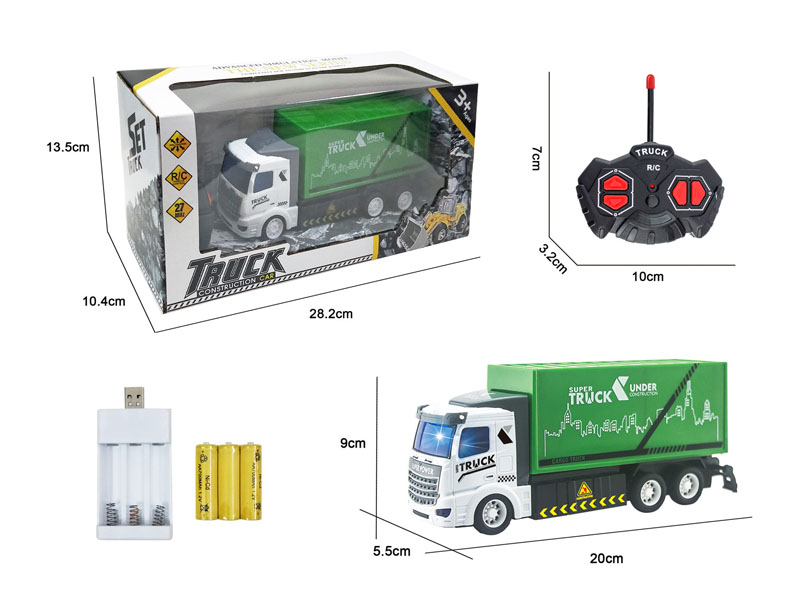 R/C Sanitation Truck W/L_Charge toys