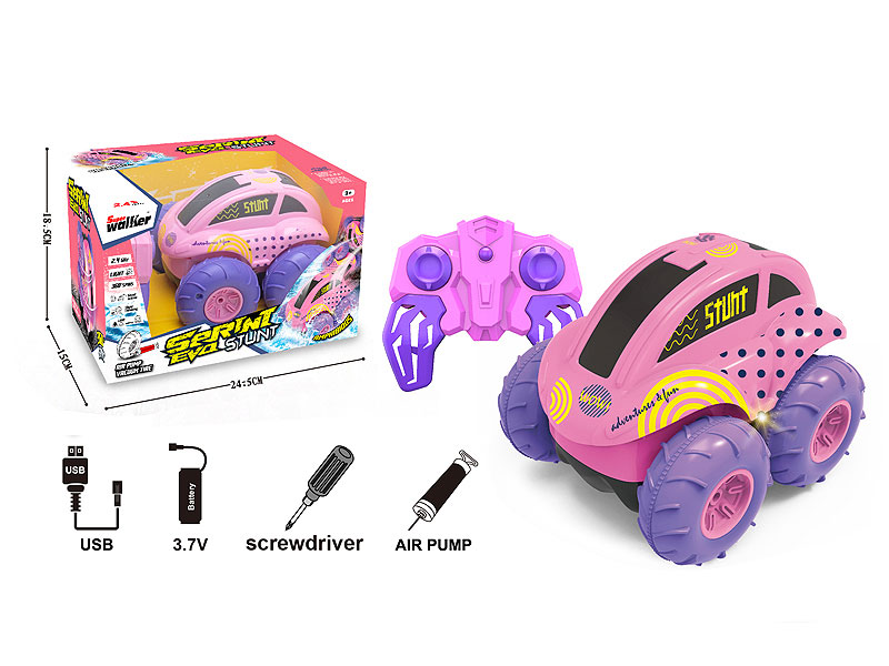 R/C Stunt Car W/Charge toys