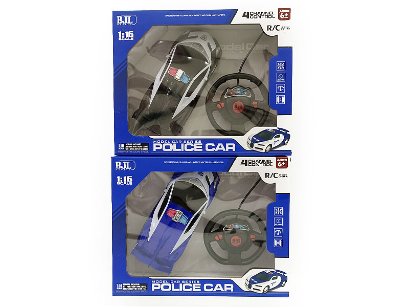 1;16 R/C Police Car 4Ways(2C) toys