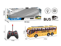 1:16 R/C School Bus 4Ways W/L toys