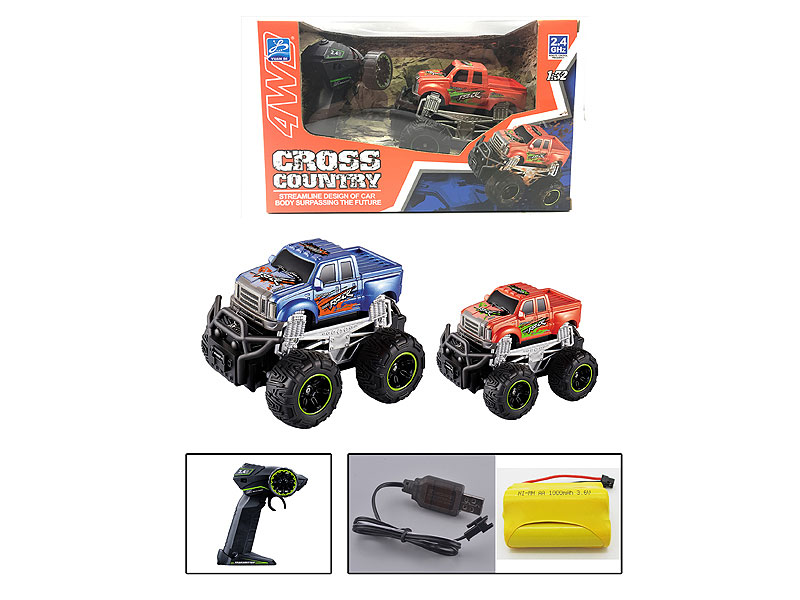 1:32 R/C Car 4Ways W/Charge toys