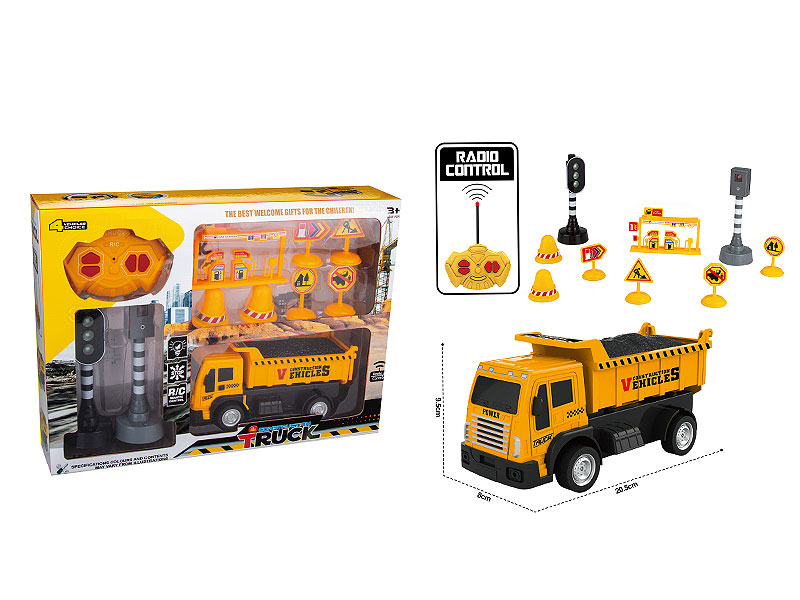 R/C Construction Truck Set toys