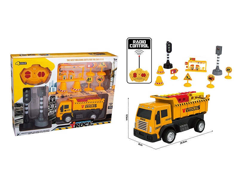 R/C Construction Truck Set toys