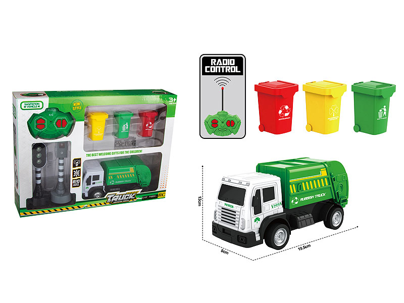 R/C Garbage Truck Set toys