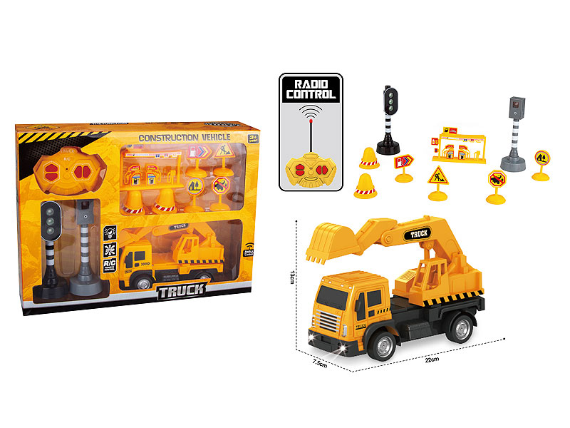 R/C Construction Truck Set toys