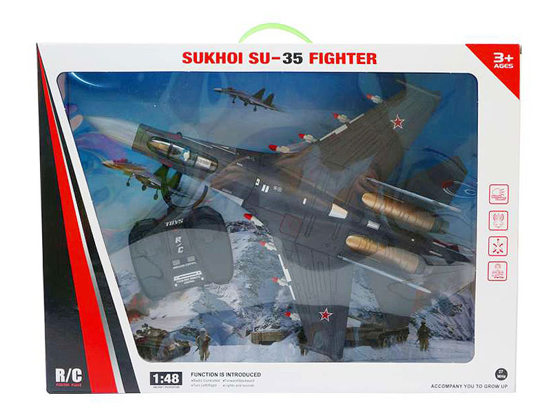 R/C Fighter Plane 4Ways W/L_S toys