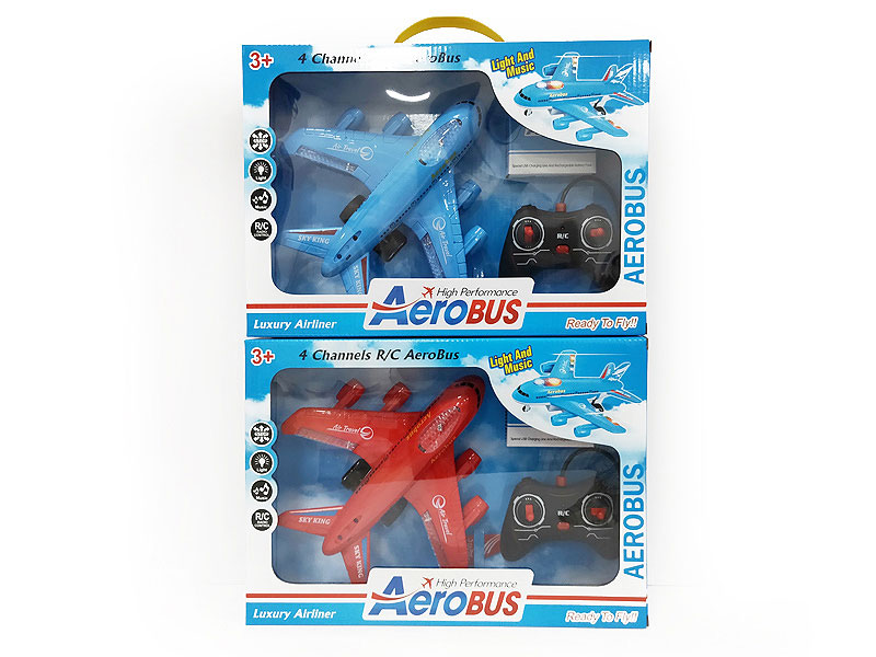R/C Airplane 4Ways W/L_M_Charge(2C) toys