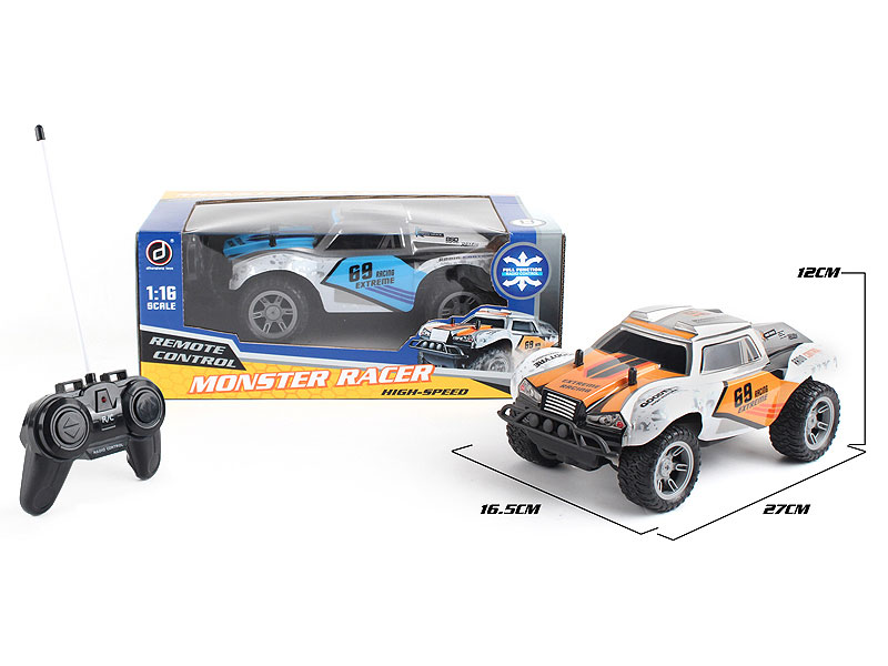 1:16 R/C Racing 4Way Car(2C) toys