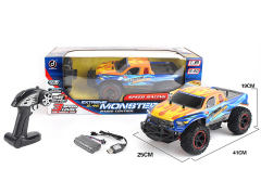 2.4G 1:18 R/C Cross-country Car 4Ways W/Charge