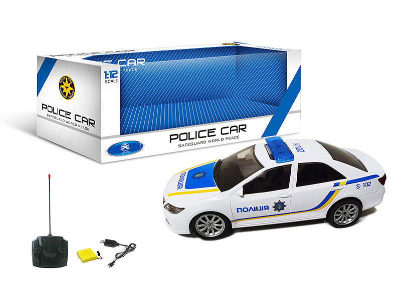 1:12 R/C Police Car 4Ways W/L_S_Charge toys