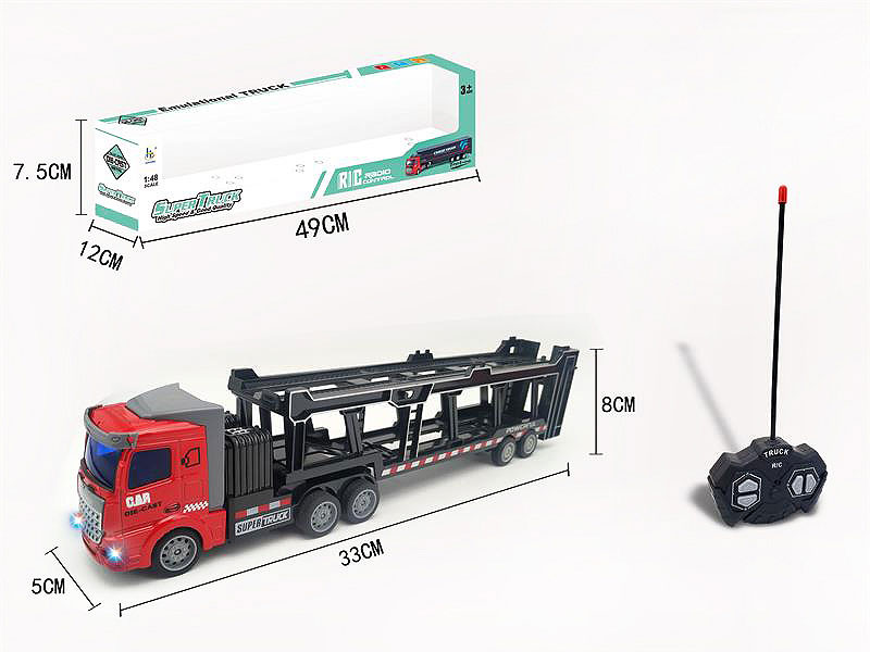 1:48 R/C Truck 4Ways W/Charge toys