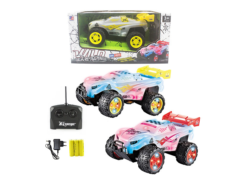 1:18 R/C Cross-country Car W/L_Charge toys