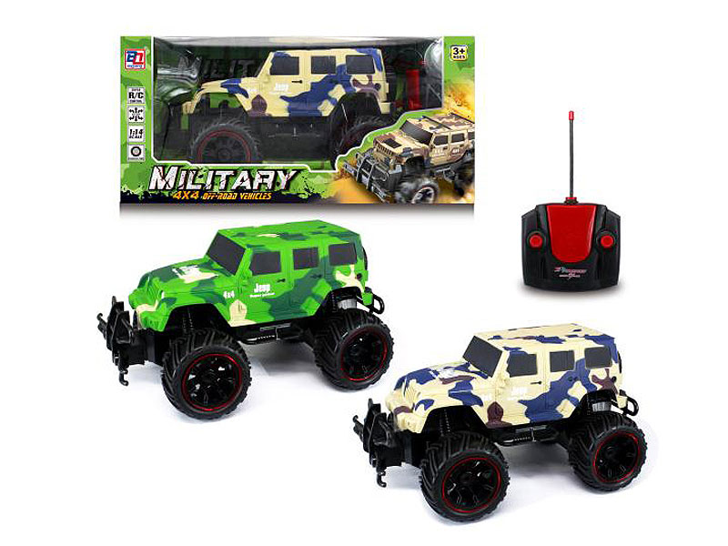 1:14 R/C Jeep 4Ways(2C) toys