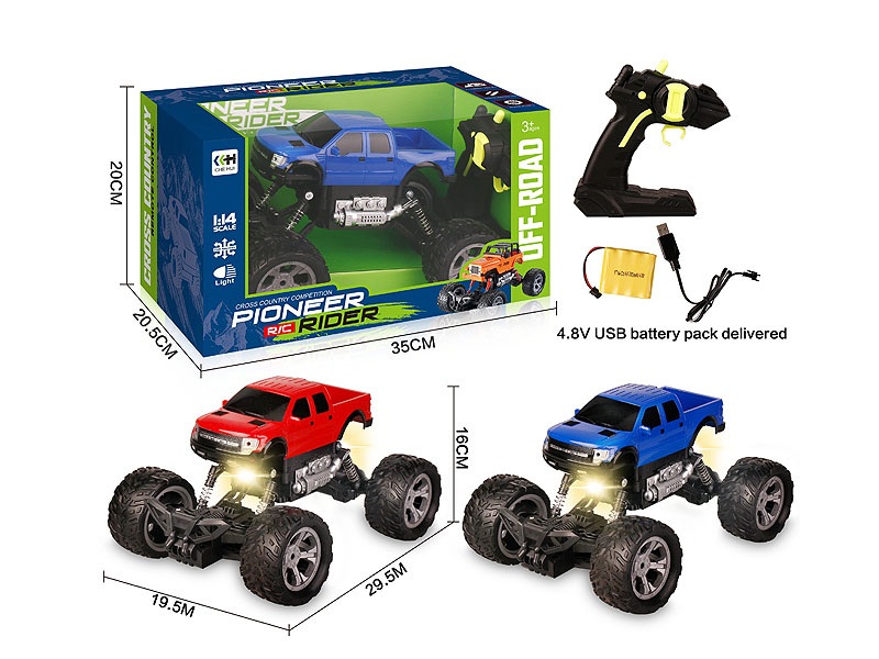 1:14 R/C Climbing Car W/Charge(2C) toys