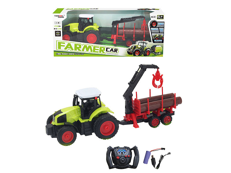 1:16 R/C Farmer Truck 4Ways W/Charge toys