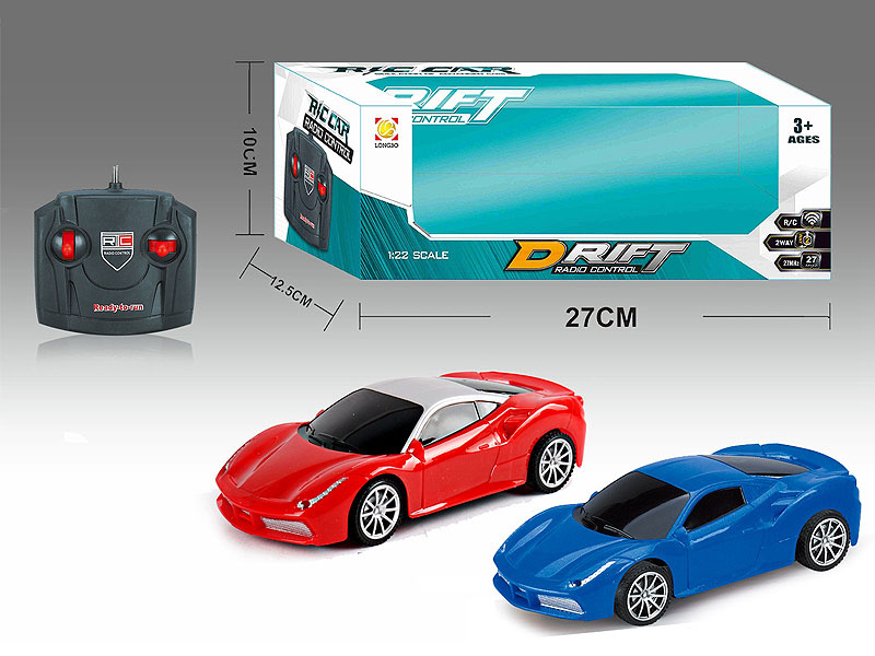 1:22 R/C Car 4Ways(2C) toys