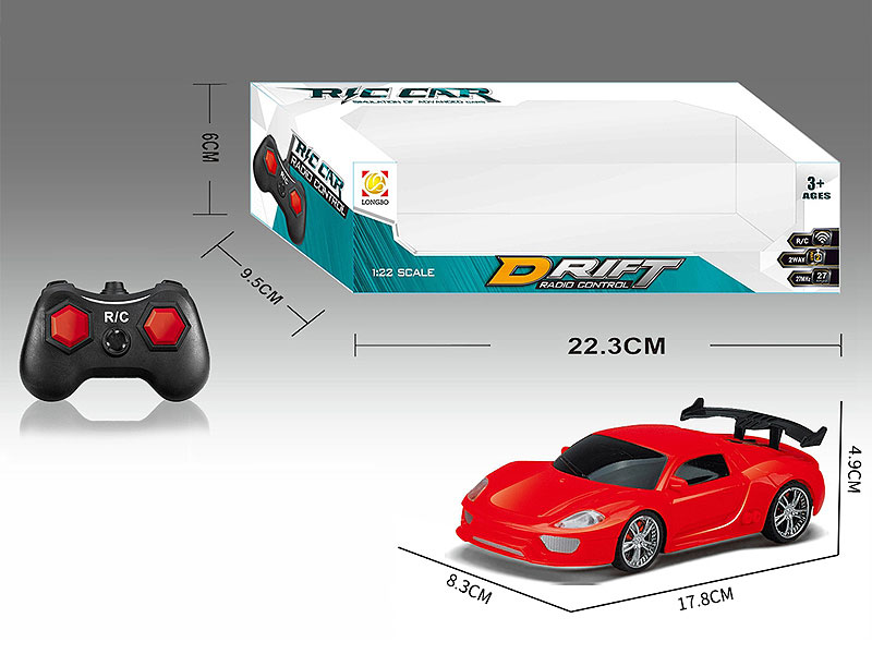 1:22 R/C Car 2Ways(2C) toys