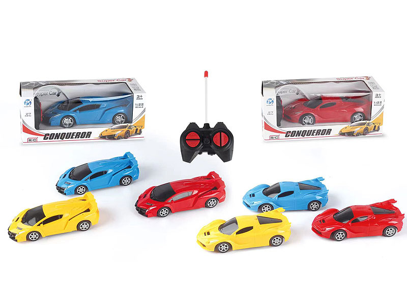 1:22 R/C Car 4Ways(2S3C) toys